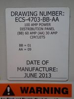  Power Distribution Panel