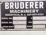 Bruderer Machinery Bruderer Machinery 18260b Straightener