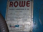 Rowe Rowe B153000j Straightener