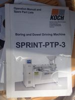 Koch Koch Sprintptp33100 Dowel Inserter