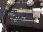 General Electric Variable Transformer