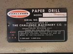 Challenge Paper Drill