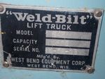 Weldbilt Electric Lift