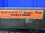 Brown And Sharpe Granite Surface Plate