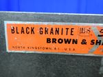 Brown And Sharpe Granite Surface Plate