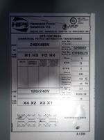 Hammond Power Solutions Transformer