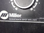 Miller Spot Welder