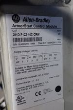 Allen Bradley Armor Start Control Module  Base Unit