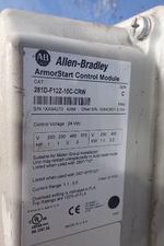 Allen Bradley Armor Start Control Module  Base Unit