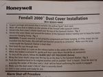 Honeywell Fendall 2000 Dust Cover