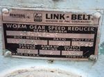 Linkbelt Worm Gear Speed Reducer
