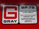 Gray Gray Sp75 Hydraulic Press