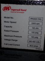 Ingersoll Rand Air Compressor