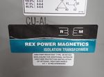 Rex Power Magnetics Isolation Transformer