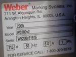 Weber Label Printerapplicator