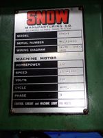 Snow Mfg Drill Press