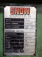 Snow Drill Press