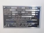 Milltronics Vertical Machining Center