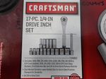Craftsman 17pc 14 In Drive Inch Set