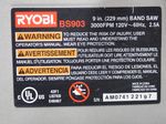 Ryobi Band Saw