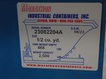Marathon 05 Cubic Yard 2500 Lb Capacity Selfdumping Hopper With Posilock 