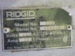 Ridgid Pipe Threader