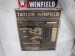 Taylor Winfield Welder