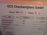 Ocs Checkweigher