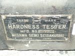 Misawa Seiki Hardness Tester