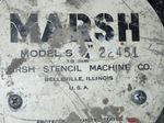 Marsh Stencil Machine