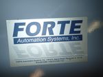 Forte Automation Systems Control Cabinet