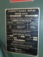 Strippit Punch Press