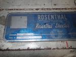 Rosenthal Sheeter