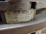 Portage Machine  T Slotted Table 