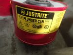 Justrite  Plunger Cans 