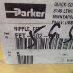 Parker 8 Parker Fet5028fb Hydraulic Quick Couplings Non Spill 