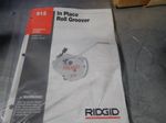 Ridgid In Place Roll Groover