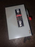 General Electric Nonfusible Disconnect