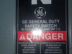 General Electric Nonfusible Disconnect