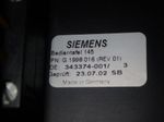 Siemens Controller Face