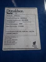 Donaldson  Torit Donaldson  Torit Df0312 Dust Collector