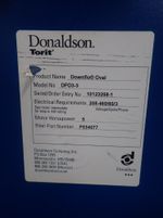 Donaldson  Torit Donaldson  Torit Df033 Dust Collector