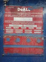 Doall Vertical Band Saw
