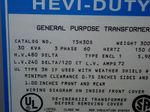 Hevi Duty 30 Kva Transformer