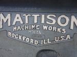 Mattison Mattison Rotary Surface Grinder