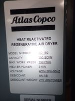 Atlas Copco Atlas Copco Ad150 Air Dryer