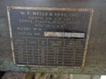 Wf Wells Horizontal Band Saw