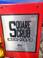 Square Scrub Floor Scrubber