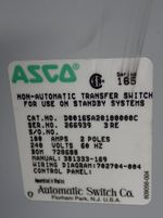 Asco Power Transfer Switch