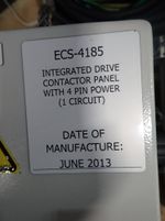 Allen  Bradley Integrated Drive Contactor Panel